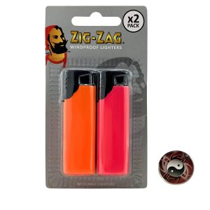 Zig Zag 2 Pk Windproof Lighters