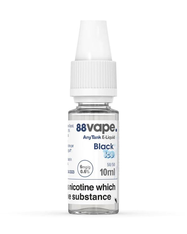 88 Vape E-Liquid Black Ic 6mg 10ml 20 Pk
